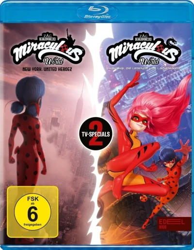 Miraculous World: New York, United Heroez + Shanghai, die Legende von Ladydragon [Blu-ray]