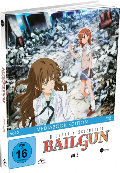 A Certain Scientific Railgun - Vol. 2/4: Limited Mediabook Edition [Blu-ray]