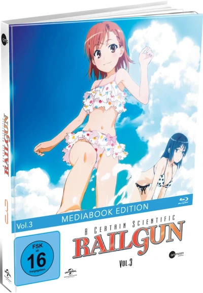 A Certain Scientific Railgun - Vol. 3/4: Limited Mediabook Edition [Blu-ray]