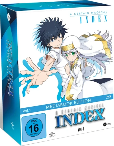 A Certain Magical Index: Staffel 1 - Vol. 1/4: Limited Mediabook Edition [Blu-ray] + Sammelschuber