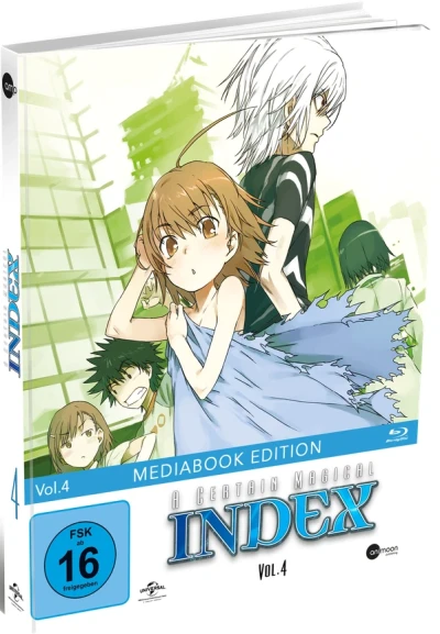 A Certain Magical Index: Staffel 1 - Vol. 4/4: Limited Mediabook Edition [Blu-ray]