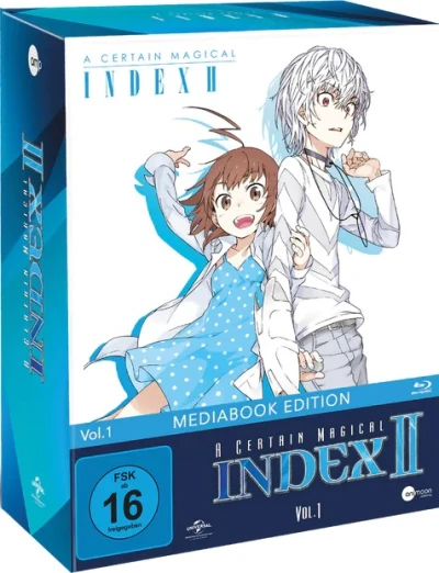 A Certain Magical Index: Staffel 2 - Vol. 1/4: Limited Mediabook Edition [Blu-ray] + Sammelschuber