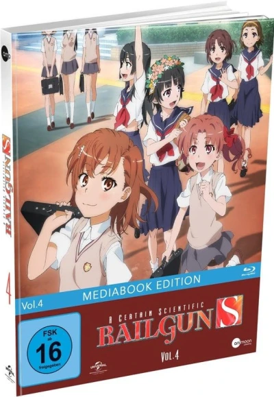 A Certain Scientific Railgun S - Vol. 4/4: Limited Mediabook Edition [Blu-ray]