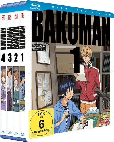 Bakuman: Staffel 1 - Komplettset [Blu-ray]