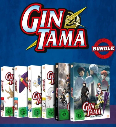 Gintama - Set: Vol. 01-04 + Film 1+2