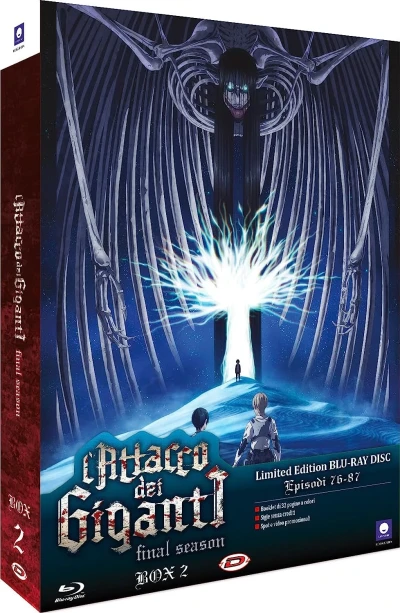 L’Attacco dei Giganti: Final Season - Box 2/3: Edizione Limitata [Blu-ray]