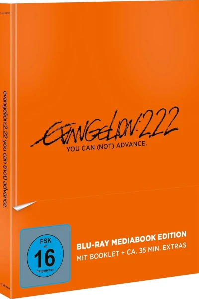 Evangelion: 2.22 - You Can (Not) Advance. - Mediabook Edition [Blu-ray]