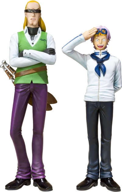 One Piece - Figur: Helmeppo & Corby