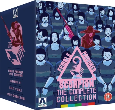 Female Prisoner Scorpion - Complete Collection: Limited Edition (OwS) [Blu-ray+DVD] (4 Movies)
