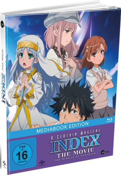 A Certain Magical Index: The Movie - The Miracle of Endymion - Limited Mediabook Edition [Blu-ray]