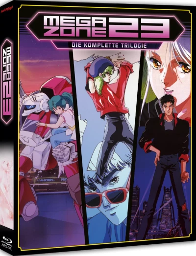 Megazone 23 - Gesamtausgabe (OmU) [Blu-ray]