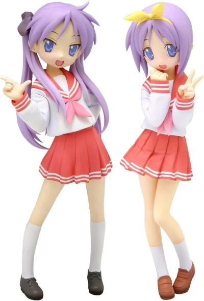 Lucky Star - Figur: Kagami und Tsukasa Hiiragi
