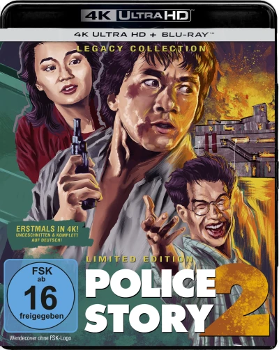 Police Story 2 - Legacy Collection (Uncut) [4K UHD+Blu-ray]