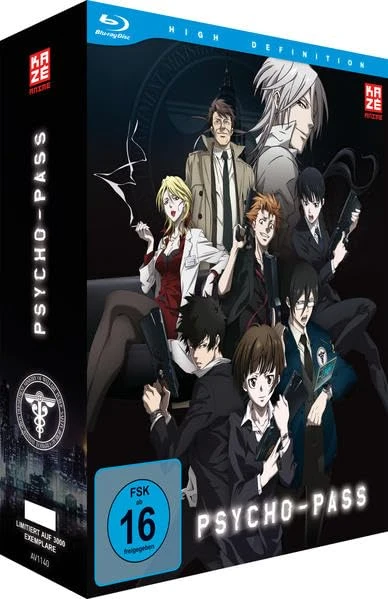 Psycho-Pass: Staffel 1 - Vol. 1/4: Limited Edition [Blu-ray] + Sammelschuber