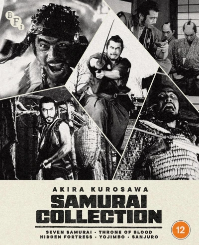 Akira Kurosawa Samurai Collection (OwS) [Blu-ray] (5 Movies) (Re-Release)