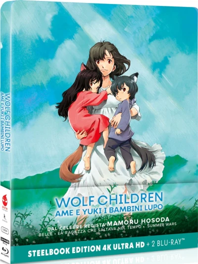 Wolf Children: Ame e Yuki i Bambini Lupo - Edizione Steelbook [4K UHD+Blu-ray]