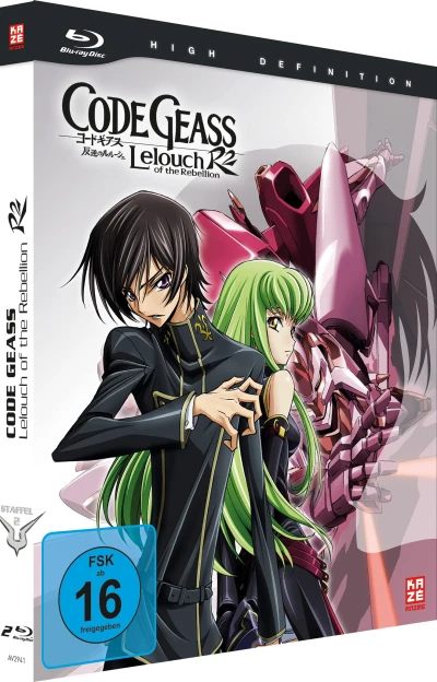 Code Geass: Lelouch of the Rebellion R2 - Gesamtausgabe: Mediabook Edition [Blu-ray]