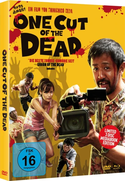 One Cut of the Dead - Limited Mediabook Edition [Blu-ray+DVD]: Cover B