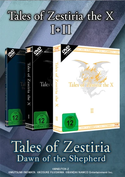Tales of Zestiria the X: Staffel 1+2+OVA - Komplettset