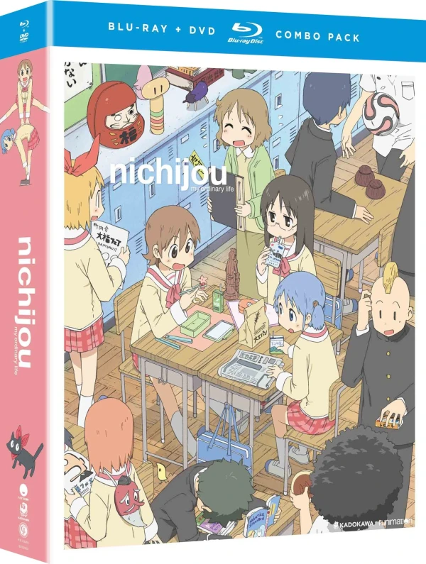 Nichijou: My Ordinary Life - Complete Series + OVA (OwS) [Blu-ray+DVD]