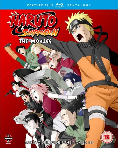 Naruto Shippuden - Movie 1-5 [Blu-ray]