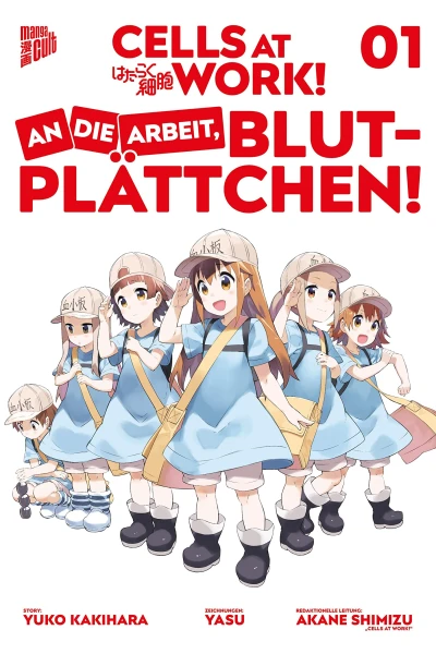 Cells at Work! An die Arbeit, Blutplättchen! - Bd. 01