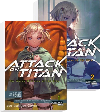 Attack on Titan: The Harsh Mistress of the City - Doppelpack: Bd. 01+02