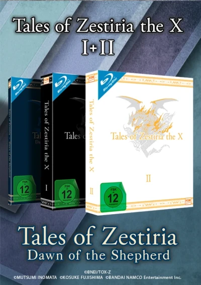 Tales of Zestiria the X: Staffel 1+2+OVA - Komplettset [Blu-ray]