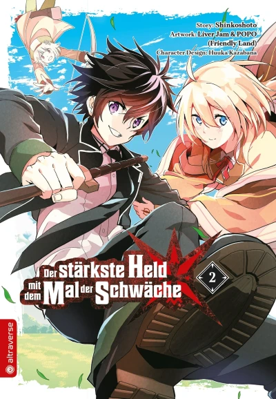 Der stärkste Held mit dem Mal der Schwäche - Bd. 02