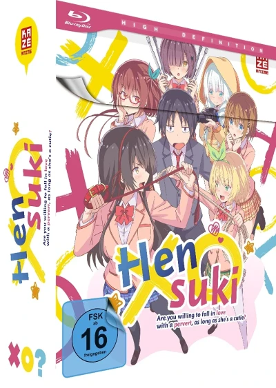 Hensuki: Are You Willing to Fall in Love with a Pervert, as Long as She’s a Cutie? - Vol. 1/3: Limited Edition [Blu-ray] + Sammelschuber