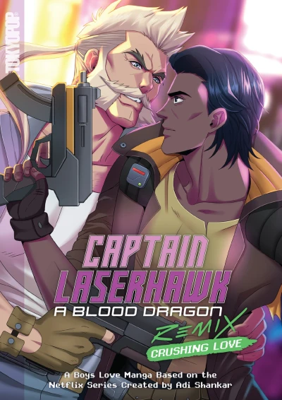Manga: Captain Laserhawk: A Blood Dragon Remix - Crushing Love