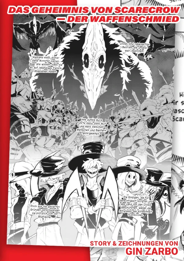 Manga: The Secret of Scarecrow: The Armorer