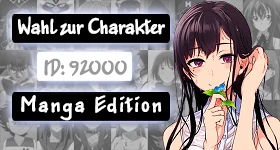 Notizie: [Manga-Edition] Wer soll Charakter Nummer 92.000 werden?