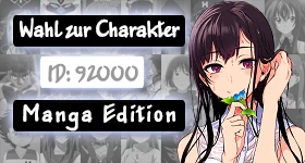 Sondaggio: [Manga-Edition] Wer soll Charakter Nummer 92.000 werden?